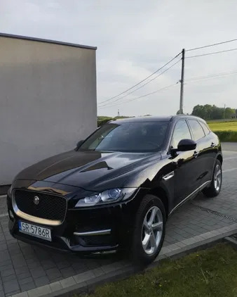 jaguar f-pace śląskie Jaguar F-Pace cena 96900 przebieg: 141143, rok produkcji 2018 z Rybnik